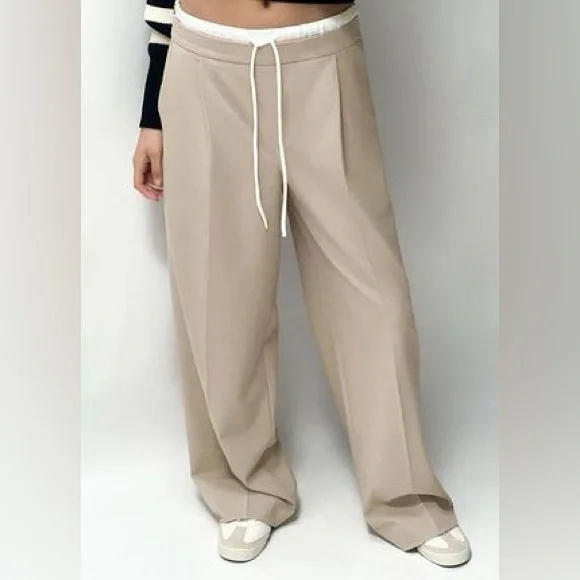 Zara Double Waistband Trousers - Picture 11 of 17
